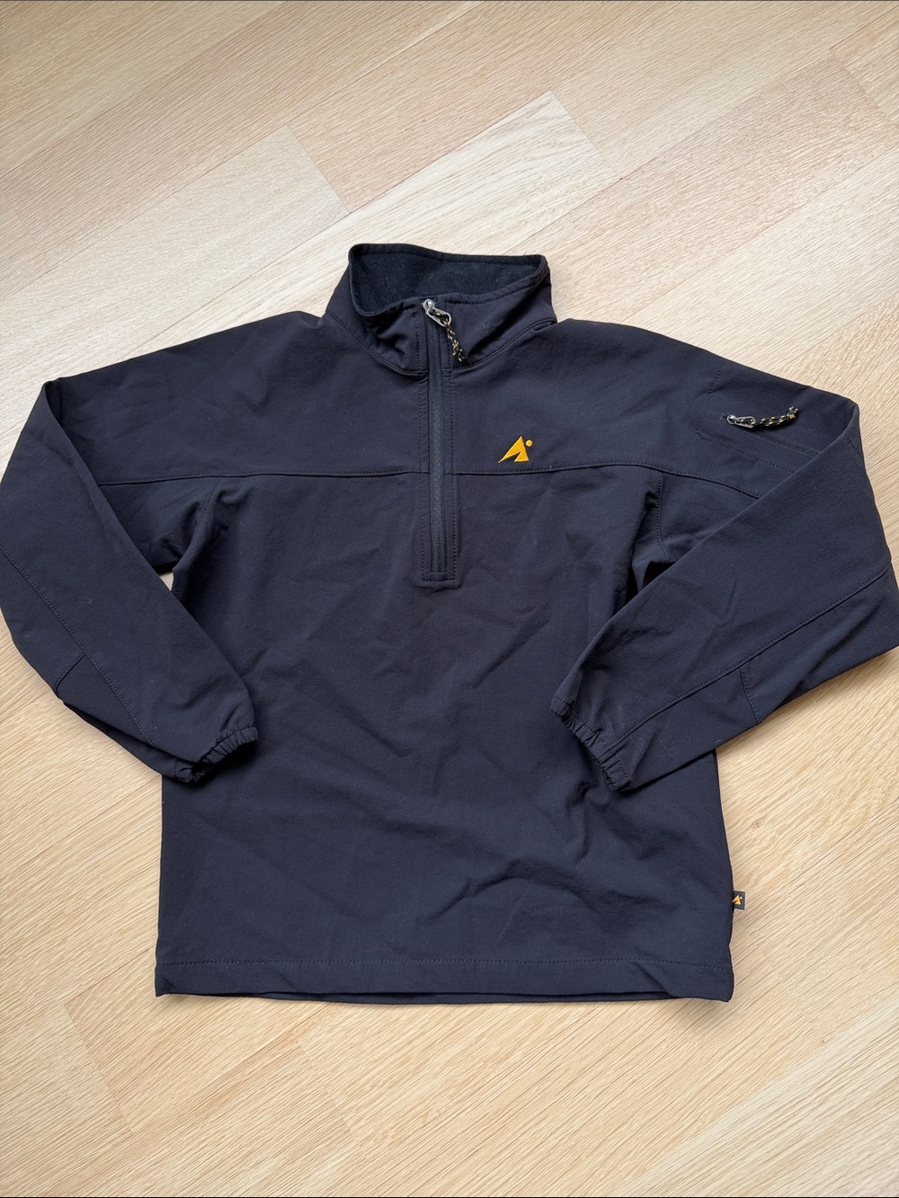 Eastern Mountain Sports Kids Sz 8 1/4 Zip Soft Shell Pullover
